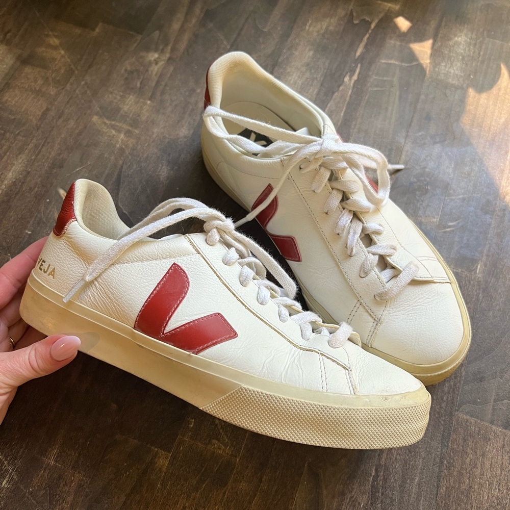 Veja Campo White Canyon Chromefree Lowtop Sneakers